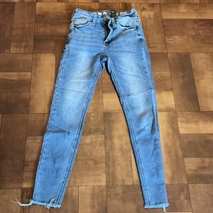 Classic Blue Skinny Jeans for Women